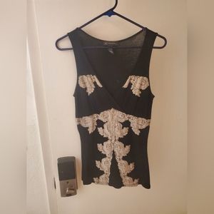 INC tank with lace design size S